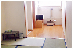 東八甲田温泉宿泊館６畳和室＋トイレ洗面付き